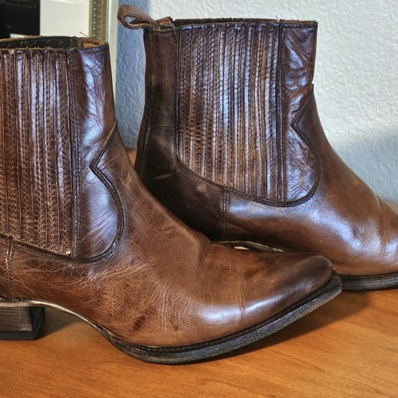 Frye Cowboy Boots - Sz 8.5 Excellent Quality - Picture 4 of 8